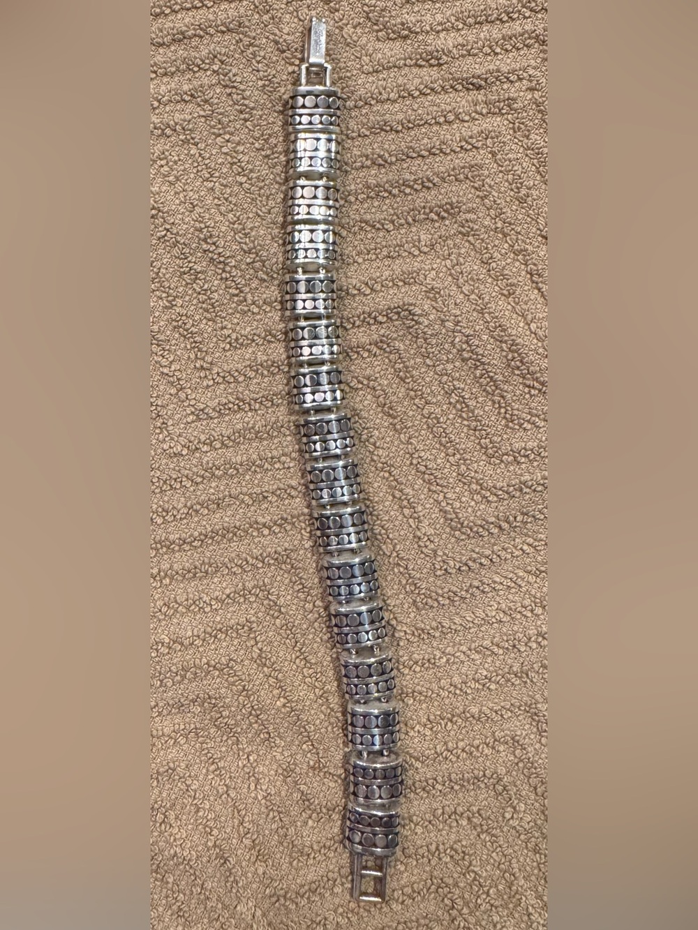 Brighton dot embossed chunky Bracelet
